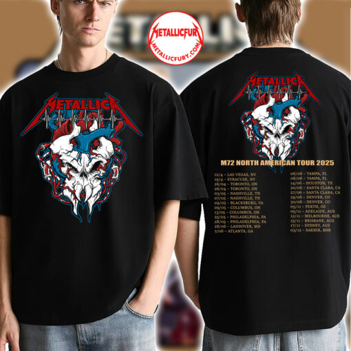 Red Cross x Metallica T Shirt Give Where You Live Campaign Limited Edition 1