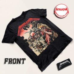 Metallica The Four Horsemen T-Shirt Classic Heavy Metal Band Tee Official Merchandise 1