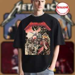 Metallica The Four Horsemen T-Shirt Classic Heavy Metal Band Tee Official Merchandise 2