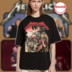 Metallica The Four Horsemen T-Shirt Classic Heavy Metal Band Tee Official Merchandise 3
