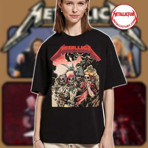 Metallica The Four Horsemen T-Shirt Classic Heavy Metal Band Tee Official Merchandise 3