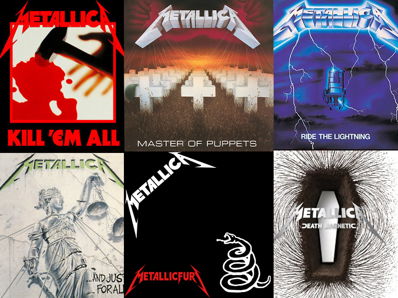 The most iconic metallica albums