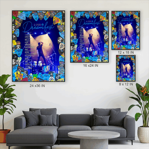 Metallica Dreamfest 2025 Concert Poster – San Francisco, California – October 15, 2025 – UCSF Benioff Children’s Hospitals Benefit Event – Official Event Artwork