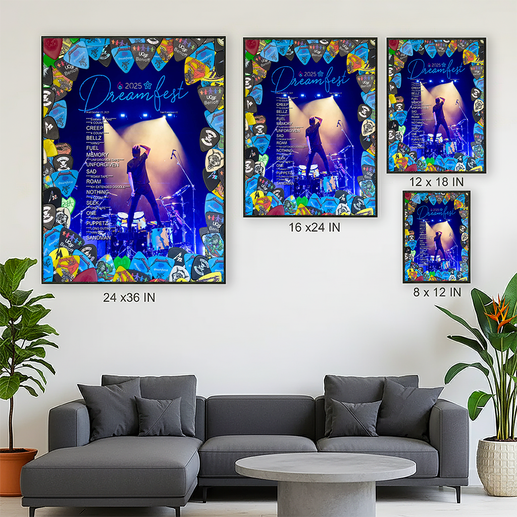 Metallica Dreamfest 2025 Concert Poster – San Francisco, California – October 15, 2025 – UCSF Benioff Children’s Hospitals Benefit Event – Official Event Artwork