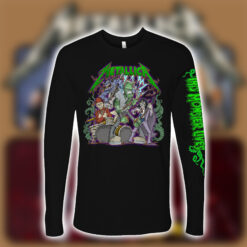 Metallica Happy Halloween 2025 Long Sleeve Shirt This Monster Lives Artwork Metalli Monsters by Squindo