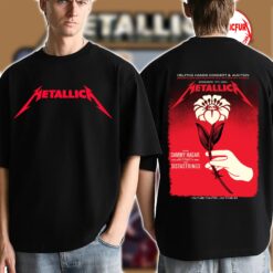Metallica Helping Hands Concert & Auction 2024 Los Angeles T-Shirt – YouTube Theater, December 13, 2024 – AWMH Charity Event Exclusive Artwork