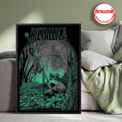 Metallica King Nothing Poster Dark Forest Skull Artwork 1