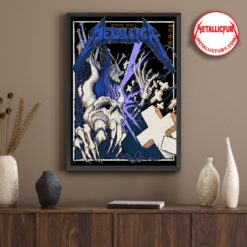 Metallica M72 2024 Chicago Night 1 Poster – Soldier Field, August 9, 2024 – Exclusive Concert Collectible Artwork