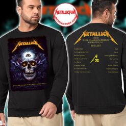 Metallica M72 Charlotte 2025 Sweater – May 31, 2025 – Bank of America Stadium, North Carolina – Official Event Artwork