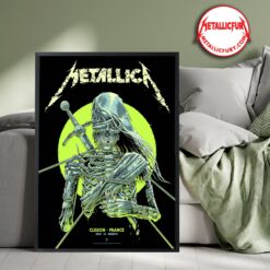 Metallica M72 Clisson 2024 Poster Hellfest at Val de Moine France 1