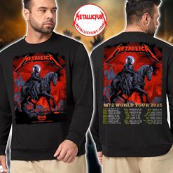 Metallica M72 Perth 2025 Sweater – November 1, 2025 – Optus Stadium, Australia – Death Rider Artwork