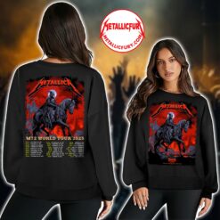 Metallica M72 Perth 2025 Sweater – November 1, 2025 – Optus Stadium, Australia – Death Rider Artwork
