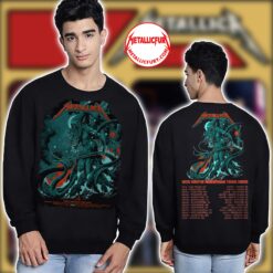 Metallica M72 Tampa 2025 Sweater – June 6 & 8 – Raymond James Stadium – Cthulhu Artwork