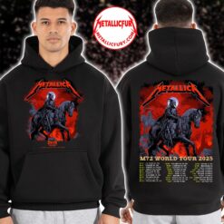 Metallica M72 Tour 2025 Hoodie – Perth, Australia – November 1, 2025 – Optus Stadium Tour Edition