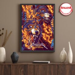 Metallica M72 Warsaw Night 1 Poster – PGE Narodowy, Poland, July 5 2024 – Official Event Artwork