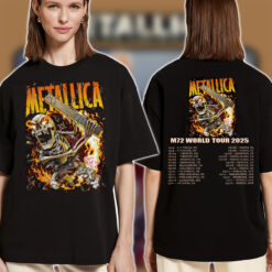 Metallica Load Era I Can’t Hear Ya Talk To 2×4 Artwork by Andrew Cremeans 2025 Load Series Home T Shirt 2