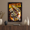 Metallica Load Poster Series 2X4 Artwork by Andrew Cremeans Collectible Wall Art 2