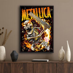 Metallica Load Poster Series 2X4 Artwork by Andrew Cremeans Collectible Wall Art 2