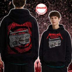 Metallica M72 Adelaide 2025 Hoodie – November 5, 2025 – Adelaide Oval, Australia – Artwork by Glenno Smith