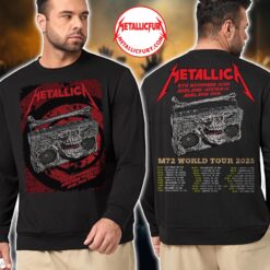 Metallica M72 Adelaide 2025 Sweater – November 5, 2025 – Adelaide Oval, Australia – Artwork by Glenno Smith