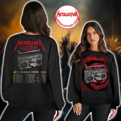 Metallica M72 Adelaide 2025 Sweater – November 5, 2025 – Adelaide Oval, Australia – Artwork by Glenno Smith