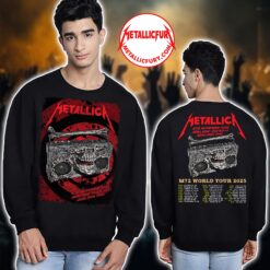 Metallica M72 Adelaide 2025 Sweater – November 5, 2025 – Adelaide Oval, Australia – Artwork by Glenno Smith