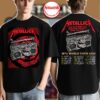 Metallica M72 Adelaide 2025 Two-Sided T-Shirt – Artwork by Glenno Smith – Adelaide Oval, Australia – November 5, 2025
