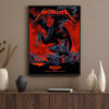 Metallica M72 Adelaide Pop Up Exclusive Poster November 5 2025 Adelaide Oval Australia Artwork by Ken Taylor 3
