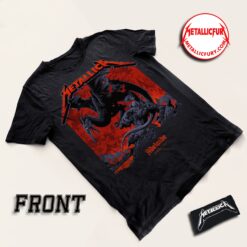 Metallica M72 Adelaide Two-Sided T-Shirt – November 5, 2025 – Adelaide Oval, Australia – Artwork by Ken Taylor