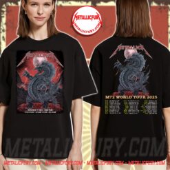 Metallica M72 Auckland 2025 Concert In Auckland New Zealand At Eden Park On November 19 2025 T-Shirt