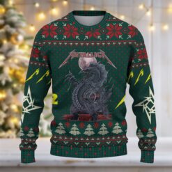 Metallica M72 Auckland Tāmaki Makaurau 2025 Ugly Sweater November 19 2025 Eden Park New Zealand Tour Merch 1