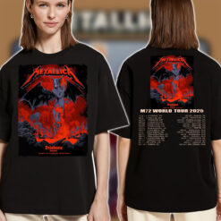 Metallica M72 Brisbane 2025 T Shirt November 12 2025 Suncorp Stadium Australia Artwork by Ken Taylor Tour Merch 3