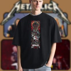 Metallica M72 Melbourne 2025 T Shirt November 8 2025 Marvel Stadium Australia