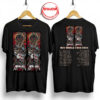 Metallica M72 Melbourne 2025 Two Sided T Shirt November 8 2025 Marvel Stadium Australia Artwork by Rhys Cooper