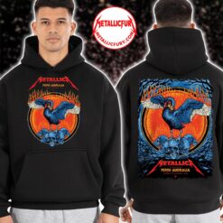 Metallica M72 Perth 2025 Hoodie November 1 2025 Optus Stadium Australia Artwork by Ben Brown 1