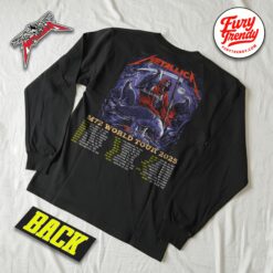 Metallica M72 Sydney 2025 Concert In Sydney Australia At Accor Stadium On November 15 2025 Long Sleeve Shirt 1