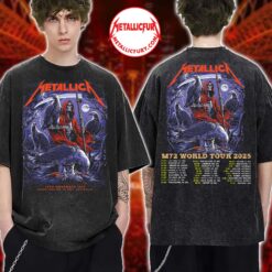 Metallica M72 Sydney 2025 Concert In Sydney Australia At Accor Stadium On November 15 2025 Washed T Shirt