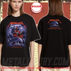 Metallica M72 Sydney 2025 T Shirt November 15 2025 Accor Stadium Australia Limited Edition Tour Merch 2