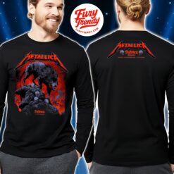 Metallica M72 Sydney Exclusive Pop Up Event Long Sleeve Shirt November 15 2025 Accor Stadium Australia Artwork by Ken Taylor