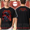 Metallica M72 Sydney Exclusive Pop Up Event Two Sided T Shirt November 15 2025 Accor Stadium Australia Artwork by Ken Taylor 3