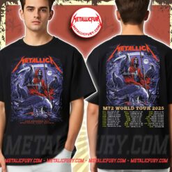 Metallica M72 Sydney T-Shirt – November 15, 2025 – Accor Stadium, Australia – Artwork by Blair Sayer