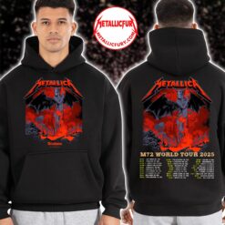 Metallica M72 Tour 2025 Hoodie Brisbane Australia November 12 2025 Artwork by Ken Taylor Suncorp Stadium 3