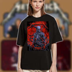 Metallica M72 Tour 2025 T Shirt Melbourne Australia November 8 2025 Artwork by Ken Taylor Marvel Stadium Exclusive Pop Up Event for Australia 3