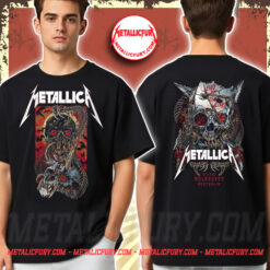 Metallica M72 Tour 2025 T Shirt November 8 2025 Melbourne Australia Marvel Stadium