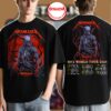 Metallica M72 Tour 2025 Two-Sided T-Shirt – Melbourne, Australia – November 8, 2025 – Artwork by Ken Taylor – Marvel Stadium