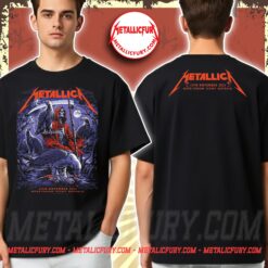 Metallica M72 Tour 2025 Two-Sided T-Shirt – Sydney, Australia – November 15, 2025 – Artwork by Blair Sayer – Accor Stadium