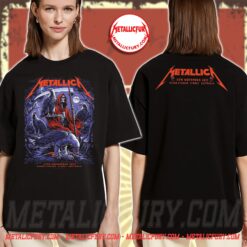 Metallica M72 Tour 2025 Two-Sided T-Shirt – Sydney, Australia – November 15, 2025 – Artwork by Blair Sayer – Accor Stadium