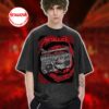 Metallica M72 Tour 2025 Washed T-Shirt – Adelaide, Australia – November 5, 2025 – Artwork by Glenno Smith – Adelaide Oval