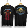 Metallica M72 Tour T Shirt North American Tour 2025 Tour Dates Skeleton Witch I Am The Blood I Am Release Two Sided Print 2