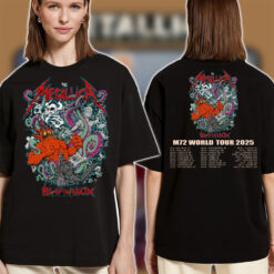 Metallica Squindo Black Box Two Sided T Shirt Limited Edition 2